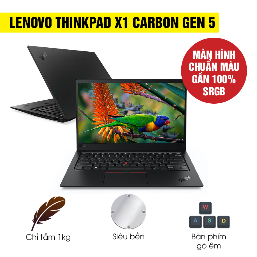 Laptop Xách Tay Lenovo Thinkpad X1 Carbon Gen 5 - Intel Core i5
