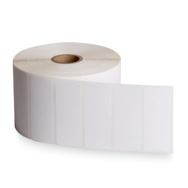 Giấy in tem nhãn chuyển nhiệt 1 tem 60x40mm dài 50m